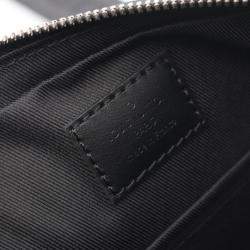 Pre Owned حقيبة لوي فيتون تريو رسول مونوغرام إكليبس أسود/رمادي