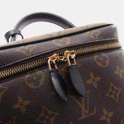 Pre Owned Louis Vuitton Vanity NV PM Brown Monogram Reverse Canvas Shoulder Handbag