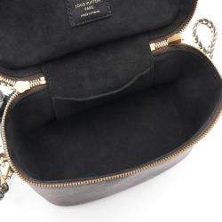 Pre Owned Louis Vuitton Vanity NV PM Brown Monogram Reverse Canvas Shoulder Handbag