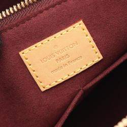 Pre Owned Louis Vuitton Soufflot MM Brown Monogram Canvas Shoulder Handbag