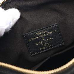 Pre Owned Louis Vuitton Speedy 30 Monogram Eclipse Canvas Leather Handbag