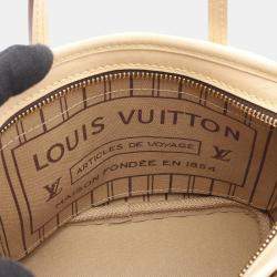 Pre Owned Louis Vuitton Neverfull BB Monogram Canvas Brown/Beige Shoulder Handbag