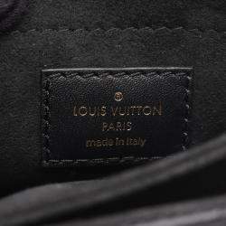 Pre Owned  Louis Vuitton New Wave Chain PM Black Leather Shoulder Bag