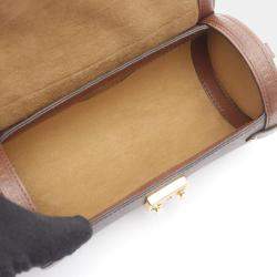 Pre Owned Louis Vuitton Papillon Trunk Monogram Brown Shoulder Bag