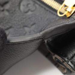 Pre Owned Louis Vuitton Pochette Métis MM Monogram Empreinte Noir Handbag