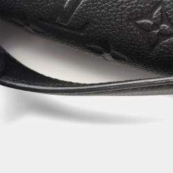 Pre Owned Louis Vuitton Pochette Métis MM Monogram Empreinte Noir Handbag