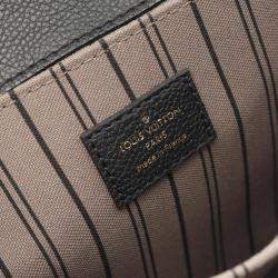 Pre Owned Louis Vuitton Pochette Métis MM Monogram Empreinte Noir Handbag