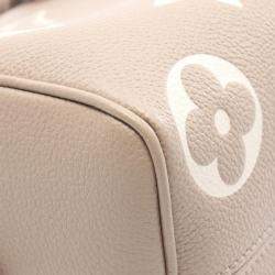 Pre Owned  Louis Vuitton Speedy Bandoulière 20 Tourterelle Cream Leather Handbag