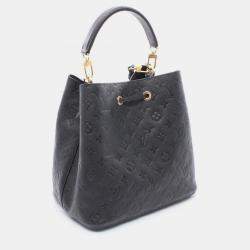 Pre Owned Louis Vuitton NéoNoé Monogram Empreinte Noir Shoulder Handbag