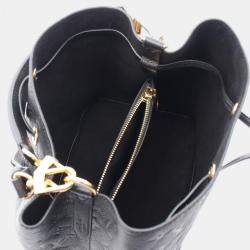 Pre Owned Louis Vuitton NéoNoé Monogram Empreinte Noir Shoulder Handbag