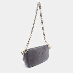 Pre Owned  Louis Vuitton Multi Pochette Accessoires Monogram Black Chain Shoulder Bag