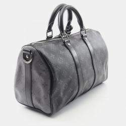 مملوكة مسبقًا حقيبة كتف لوي فيتون كيباول بانوليار ٣٥ مونوغرام إكليبس أسود