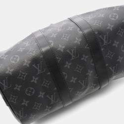 مملوكة مسبقًا حقيبة كتف لوي فيتون كيباول بانوليار ٣٥ مونوغرام إكليبس أسود