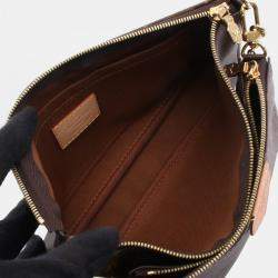 Pre Owned Louis Vuitton Multi Pochette Accessoires Monogram Canvas Brown Shoulder Bag