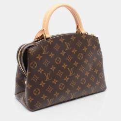 Pre Owned Louis Vuitton Petit Palais PM Brown Monogram Shoulder Bag