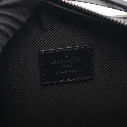 Pre Owned Louis Vuitton Steering Wheel Soft Trunk Black Monogram Taurillon Shoulder Bag