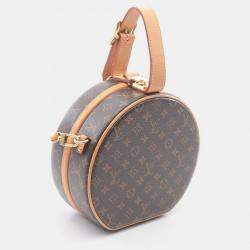Pre Owned Louis Vuitton Petit Boîte Chapeau Brown Monogram Canvas Shoulder Bag