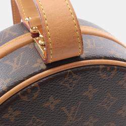 Pre Owned Louis Vuitton Petit Boîte Chapeau Brown Monogram Canvas Shoulder Bag