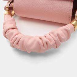 Pre Owned Louis Vuitton Capucines BB Pink Taurillon Leather Shoulder Bag