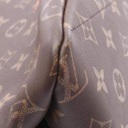 Pre Owned حقيبة لويس فيتون كتف جلد مونوغرام بني "إم إم" للتسوق