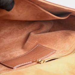 Pre Owned Louis Vuitton Soft Twist Brown Calfskin Shoulder Bag