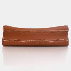Pre Owned Louis Vuitton Soft Twist Brown Calfskin Shoulder Bag