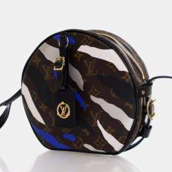 Pre Owned Louis Vuitton x League of Legends Boite Chapeau Souple MM Monogram Canvas Shoulder Bag