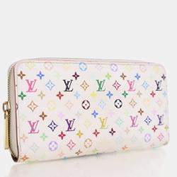 Pre Owned Louis Vuitton Zippy Monogram Multicolor Canvas Wallet