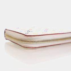 Pre Owned Louis Vuitton Zippy Monogram Multicolor Canvas Wallet