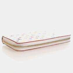 Pre Owned Louis Vuitton Zippy Monogram Multicolor Canvas Wallet
