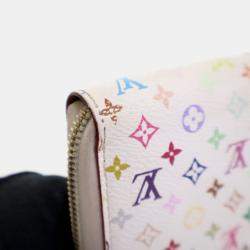 Pre Owned Louis Vuitton Zippy Monogram Multicolor Canvas Wallet