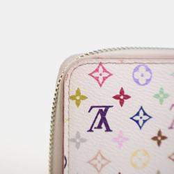 Pre Owned Louis Vuitton Zippy Monogram Multicolor Canvas Wallet