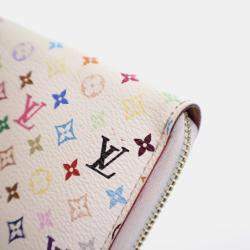 Pre Owned Louis Vuitton Zippy Monogram Multicolor Canvas Wallet