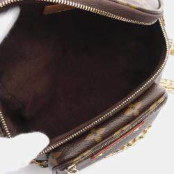 Pre Owned Louis Vuitton Bumbag Mini Brown Monogram Coated Canvas Shoulder Bag