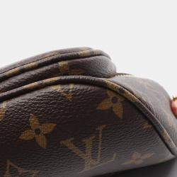 Pre Owned Louis Vuitton Bumbag Mini Brown Monogram Coated Canvas Shoulder Bag