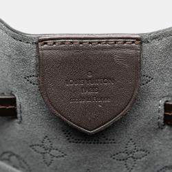 Pre Owned Louis Vuitton Black Monogram Mahina Girolata