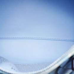 Pre Owned حقيبة لوي فيتون فان جوخ سبييدي 30 جلد ماسترز زرقاء بالتعاون مع جيف كونز