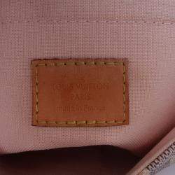 Pre Owned Louis Vuitton White Damier Azur Croisette