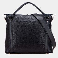 Pre Owned Louis Vuitton Black Monogram Antheia Ixia MM