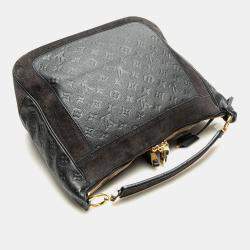 Pre Owned Louis Vuitton Navy Blue Monogram Empreinte Audacieuse MM