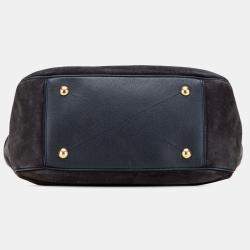 Pre Owned Louis Vuitton Navy Blue Monogram Empreinte Audacieuse MM