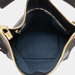 Pre Owned Louis Vuitton Navy Blue Monogram Empreinte Audacieuse MM
