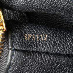 Pre Owned Louis Vuitton Navy Blue Monogram Empreinte Audacieuse MM