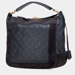 Pre Owned Louis Vuitton Navy Blue Monogram Empreinte Audacieuse MM