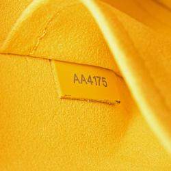 Pre Owned Louis Vuitton Yellow Epi Alma BB
