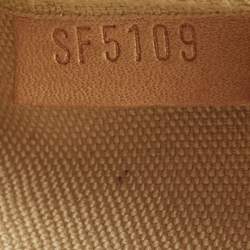 مملوكة مسبقًا حقيبة يد صغيرة لوي فيتون داميير آزور كانفاس أكسيسوار