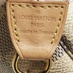 مملوكة مسبقًا حقيبة يد صغيرة لوي فيتون داميير آزور كانفاس أكسيسوار