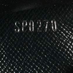 Pre Owned Louis Vuitton Black Epi Leather Victorine Wallet