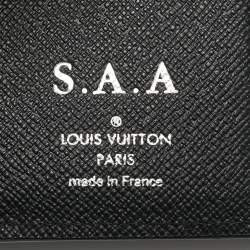 Pre Owned Louis Vuitton Black Epi Leather Victorine Wallet