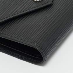 Pre Owned Louis Vuitton Black Epi Leather Victorine Wallet